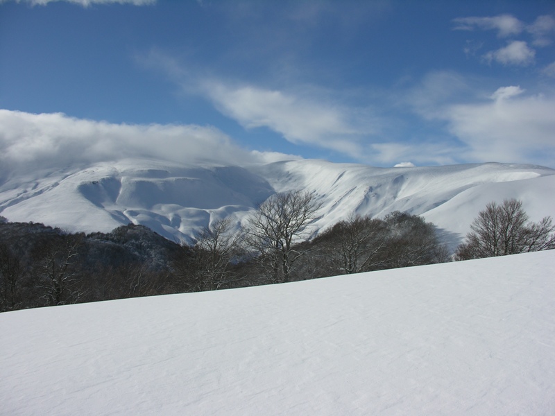Laga Mountains in winter