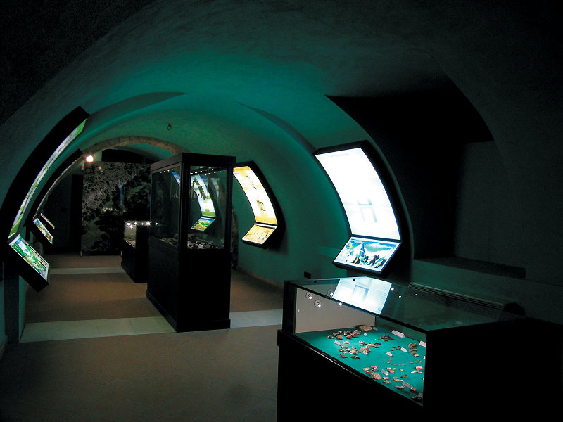 Antiquarium of Assergi, interior